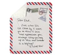 MIAOMANSENSTORE Personalized To My Grandson Elephant Blanket From Grandma I'll Stay There Forever Grandson Birthday Christmas Customized Bed Quilt Fleece Blanket