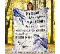 MIAOMANSENSTORE Personalized To My Titi Gift Blanket From Niece Nephew Elephant Thank You Best Titi Birthday Gifts Mothers Day Christmas Custom Name Fleece Blanket