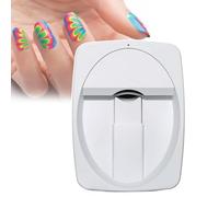 MIAOMI Digital Nail Art Printer, For Nails Customized Printing,Adjustable Print Image/Text/Shape,Automatically Identify The Shape Of The Nail(White)