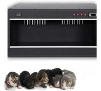 Miaomi Incubator Box for Pets, Chioccia for Large Dogs, Incubator for Cats for Puppies, Incubator for Puppies(80X50X50cm/Black)