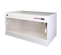 Miaomi Pet Incubator Box, Transparent Panel & Hard Wood Cat Bed for Kittens, with Constant Temperature Heating, 80-50-50