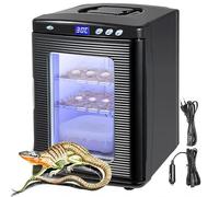 Miaomi Reptile Egg Incubator, Incubator Box, Cooling and Heating Dual Temperature Control Digital Led Observation Lighting