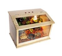 Miaomi Reptile Terrarium Incubator, Breeding Feeding Box- Tank Breathable Box