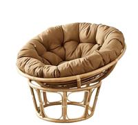 MIAOMI Waterproof Thick Overstuffed Round Papasan Chair Cushions for Egg Chairs, Swivel & Rattan Furniture Indoor Outdoor Relaxing Patio Hammock