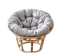 MIAOMI Waterproof Thick Overstuffed Round Papasan Chair Cushions for Egg Chairs, Swivel & Rattan Furniture Indoor Outdoor Relaxing Patio Hammock