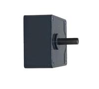 MIAOSHE 1pcs 4GN Gear Head 25W Speed Regulating Motor Gearbox 10mm Shaft 4mm Keyway 80x80mm Flange AC Asynchronous Motor Gear Box Reduction Box(30K)