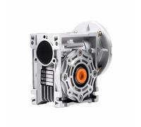 MIAOSHE NMRV040 Worm Gearbox Speed Reducer Compact 71B14 Flange with 14mm Input 19mm Output Bore Enhanced Performance Metal Gearbox(Ratio 50 to 1)