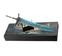 MIAOWR Eldenring Dark Moon Greatsword Model Full metal material Length:11.8inch/30cm Collectibles For game lovers Gaming Decorations