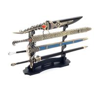 MIAOWR GOT Sword Model 4 Pcs Set,All Metal, Paper Box with Full Display Stand, Movie Collectibles