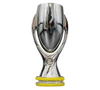 MIAOWR Mini Europa Super Cup Champions Trophy Height 16 Cm/6.3 Inch Football League Souvenir Gifts for Fans