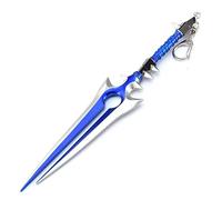 MIAOWR WOW Thunderfury, Blessed Blade of The Windseeker Model,22Cm/8.7In,Full Metal Material,with A Display Stand, Gaming Collection,Mini Deskt Decor