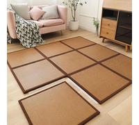 MIAOXIAO Japanese Traditional Tatami Mat Folding Rattan Non-Slip Carpet Pad Comfortable Sleeping Rest Mat For Living Room Playroom Bedroom 2 180x240cm/71x95inch Area Rug