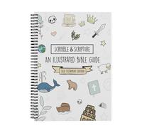 Miaoyak 1pc Scribble & Scripture: The Bible Made Simple - Illustrated Bible Guide For Adults, Spiral-Bound Notebook With Inspirational Illustrations, Daily Study Companion