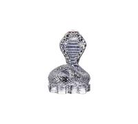 Miaoyak 2025 Year Of The Snake Figurine Simulation Crystal Snake Ornaments Sculpture Statue Chinese Style Tabletop Lucky New Year Gift