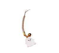 Miaoyak Cute Halloween Phone Charms, Ghost Pumpkin Mobile Phone Strap Chain With Bell Lanyard, Cell Phone Charms Pendant Accessories