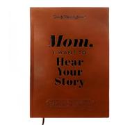 Miaoyak , I Want To Hear Your Story, Leather Hardcover, Ribbon Bookmark, Tell Me Your Life Story Journal, Meaningful Memory Journal For Great Gift For Birthday