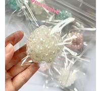 Miaoyak New Creative Explosive Bead Pearl Burst Bead Ball Decompression Toy Slow Rebound Toy Children Stress Relieving Toys