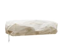 Miaoyak Rectangular Planter Frost Cover - Plant Flower Box Covers Freeze Protection, Frost Blankets With Drawstring For Outdoor Balcony Windowsill And Raised Beds