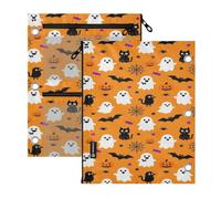miaozhen 3 Ringing Binder 2 pcs Vintage Witchy Magical Halloween 11''x8.9''