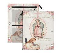 miaozhen 3 Ringing Pencil case 2 Pack European God 11''x8.9''