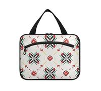 miaozhen Boho Arrow Pattern Colorful hanging travel bags with hook, designer chic for cruise travel bolso de para mujer L, boho arrow pattern colorful, Modern