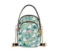 miaozhen Bunny forests Rabbit trendy cross body travel bag with multi pockets womens handbags essentials for women mariconera para mujer