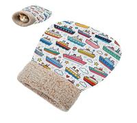 miaozhen Cat Bed Cave Bag for Indoor Puppy and Cats Cartoon Cute Colorful Ship Hideway for cute's Winter Cozy Self Warm cama moderna para perros