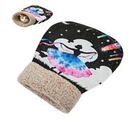 miaozhen Cat Bed Cave Sleeping Bag for Indoor Pets Tie Die Beauty Dancing Kittens' Sack Cold Weather, Comfortable, Washable Wrap Semienclosed casita para gatitos