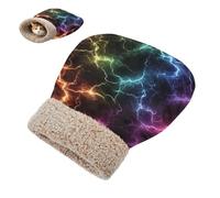 miaozhen Cat Bed Cave Sleeping Bags for Cats Black Colorful Lightning Pet Pad Sack Cold Weather Comfortable Cozy Wrap Semienclosed camas para gatos