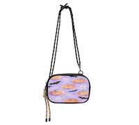 miaozhen Cool Halloween Pumpkin ghosts Mini Crossbody Bags for Women Waterproof with Adjustable Strap Black Handbag Take a walk carteras elegantes para mujer