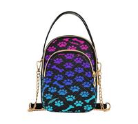 miaozhen Cute Dog Cat Paw Print Pink Blue trendy shoulder bag with multi pockets womens handbags for travel bolso cruzado para mujer