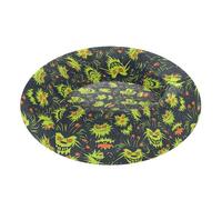 miaozhen Dead Green Halloween Pet Cat Beds Anxiety Relief fluffier Cat Cave Bed for Small Size Pets Sleeping cama antiestrés para perros 22'' x 17''