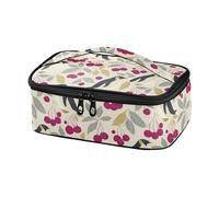 miaozhen foldable cooler bag for travel Penguin Raspberry Off White bulto de comida para hombre