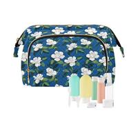 miaozhen Gardenia Cloud White Blue Large Cosmetic Bag Waterproof Change Purse for Personal Items Organizer monedero pequeno para mujer