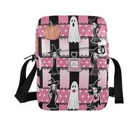 miaozhen halloween perfume beauty witchcute messenger bag Womens Cross Body Purses Adjustable Strap for Outdoor Daily Outdoor Daily