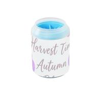 miaozhen Hello Fall Autumn Pumpkin White Reusable Paw Washer with Soft Massage Brush Feet Bathing Brush for Dogs Cats limpiador de Patas para perro