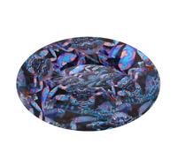 miaozhen Horseshoe Crab Bright Neon Steel Light Blue Pet Cat Beds Anti-Slip fluffier Calming Bed for Extra Small Size Pets Supplies cama para perros medianos 18'' x 13''