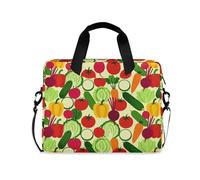 miaozhen Laptop Sleeve Case 15-16 Inch Cool Laptop Storage Bag Vegetarian Veggie Lover Notebook Computer Pocket for Work Travel
