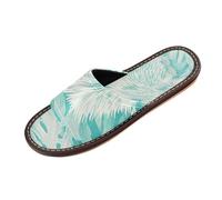 miaozhen Old Slow Style Hedgehog Seafoam Turquoise Casual Shower Slippers Indoor Washable Cozy custom print Rubber Sole Home Shoes for Pool Gym Bath House sandalias de playa para hombre