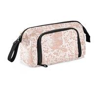miaozhen Pencil Case Large Capacity Pencil Holder Case Multifunctional Pen Case Cosmetic Makeup for Student Travel Rose Golden Dove bolsas para adolescentes
