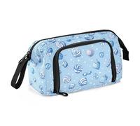 miaozhen pencil pouches Large Capacity Box Pencil Case with Zipper Pencil Case For Teen for Boys Elementary Candies Glory Blue estuche para lapiceros, candies glory blue, 1 size, Candies Glory Blue
