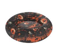 miaozhen Photo ghosts in The Sky Halloween Pet Cat Beds Removable & Washable fluffier Cat Cave Bed for Extra Small Size Pets Supplies cama para perro 22'' x 17''