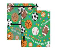 miaozhen Pockets 3 Hole Punched 2 pcs Magic Ball Game Football Basket Ball