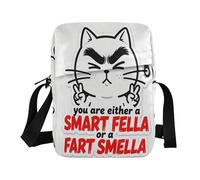 miaozhen smart fella or fart smellacrossbody messenger bag Lady Shoulder Handbags Adjustable Strap for work work