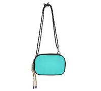 miaozhen Solid Color Turquoise Pure Plain Side Purse Crossbody Women Fashion with Adjustable Strap Shoulder Bag Have a meal monedero para mujer