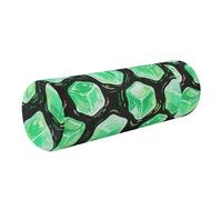 miaozhen Summer Green Ice Cube Roller Massage Bed Pillow Cylinder Pillows for Bed Cuello para dormir 5.5''x17''