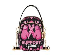 miaozhen Support Squad Breast Cancers trendy shoulder bag for women with multi pockets hand bags for women travel mariconera para mujer