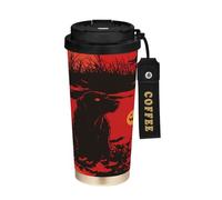miaozhen Travel Tumblers For Coffee With Lid Dead Labrador Halloween Coffee Mug Togo Stainless Steel For Hot Cold Drinks 17 oz Leak Proof