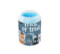 miaozhen Trick Halloween Portable Paw Cleaning Cup Soft Silicone Brush Feet Cleaning Kit for Cats Dogs limpiador de Patas para perro