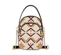 miaozhen Western Boho Aztec Pattern Country trendy purses for women crossbody bag with multi pockets womens handbags birthday gifts for women mariconera para mujer